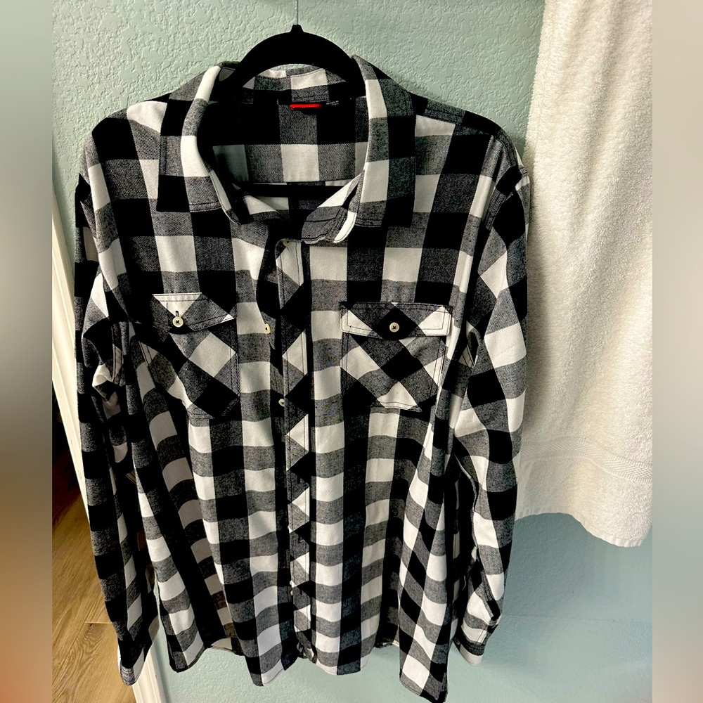 flannel shirt made in Italy